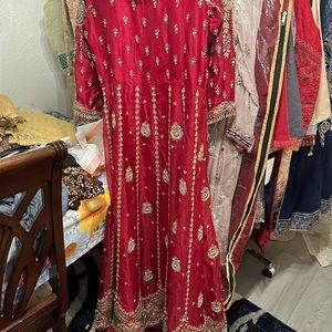 Pakistani bridal maxi
